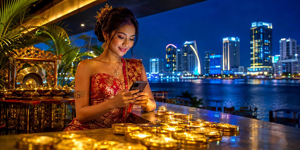 Suasana meriah festival dengan tampilan bonus VIP dan jackpot eksklusif